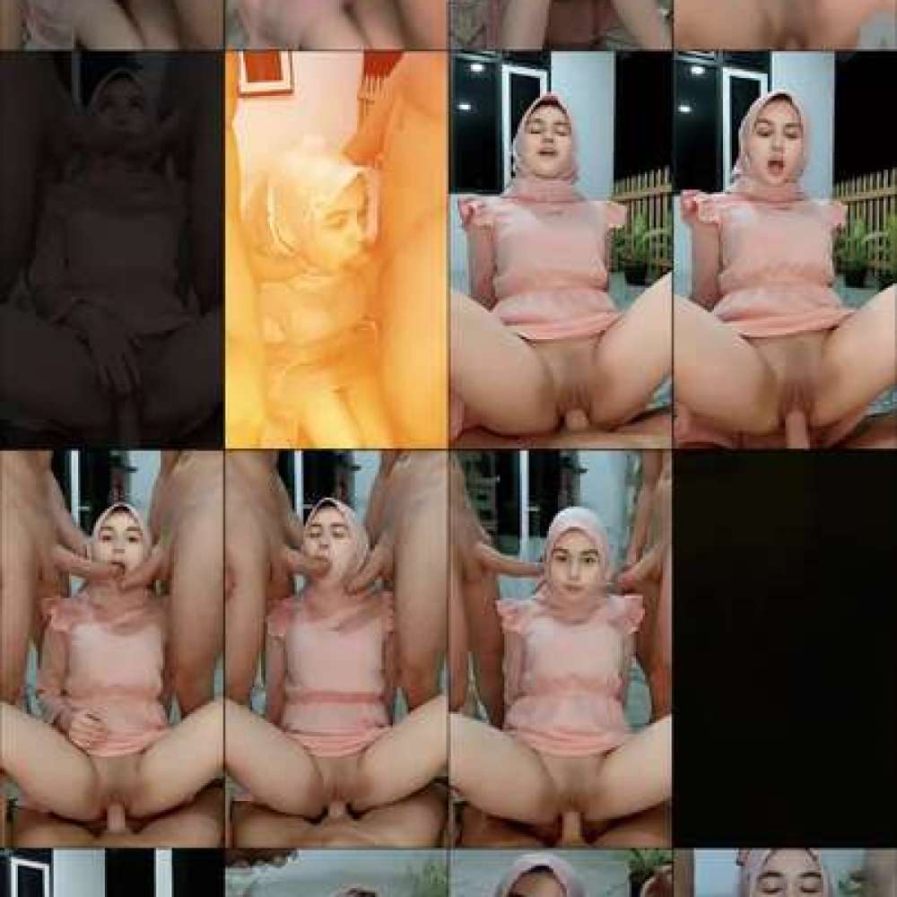 Dood – Hijab Manis Cakep Dientot Di Teras Rumahnya Sendiri