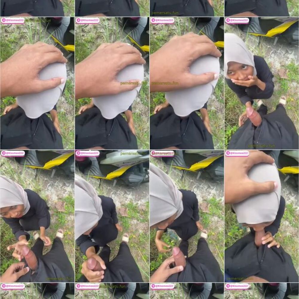 Jilbab Nyepong Outdoor Biar Digangbang Yang Lewat