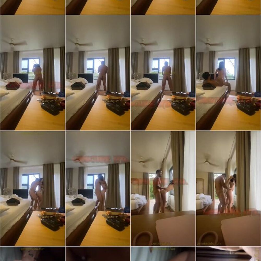 Kompilasi Adeline Cakep Dientot Sambil Hadap Jendela